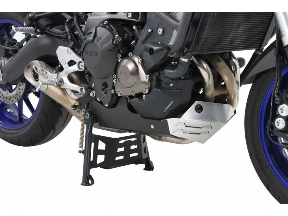 Kryt motoru Yamaha MT-09 (13-16) černo stříbrný Exclusieve Aanbieding