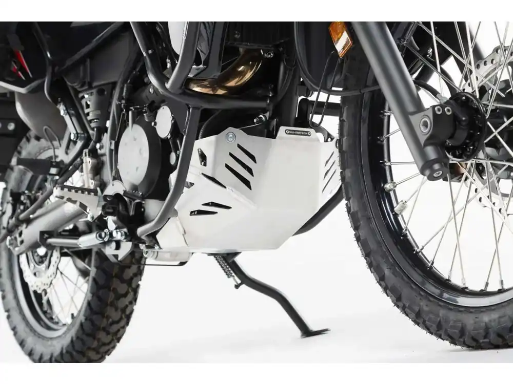 Koop Online Kryt motoru Kawasaki KLR 650, S (08-26) stříbrný