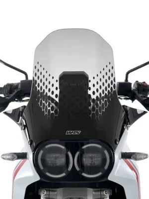 Plexi na Ducati DesertX, Rally, Discovery (22-25) Touring kouřové Express Levering