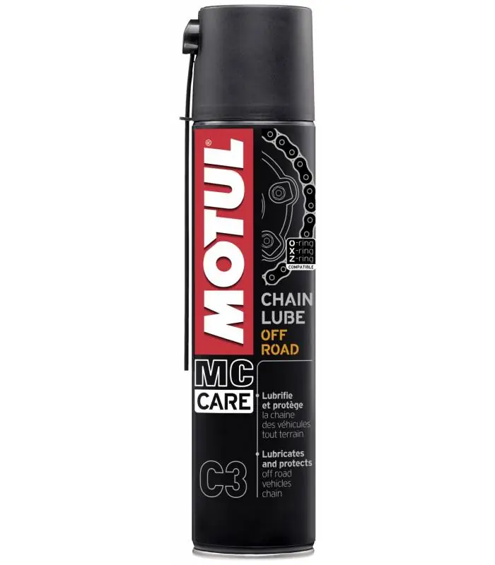 MOTUL mazivo na řetězy C3 CHAIN LUBE OFF ROAD, 400 ml sprej Meest Verkocht