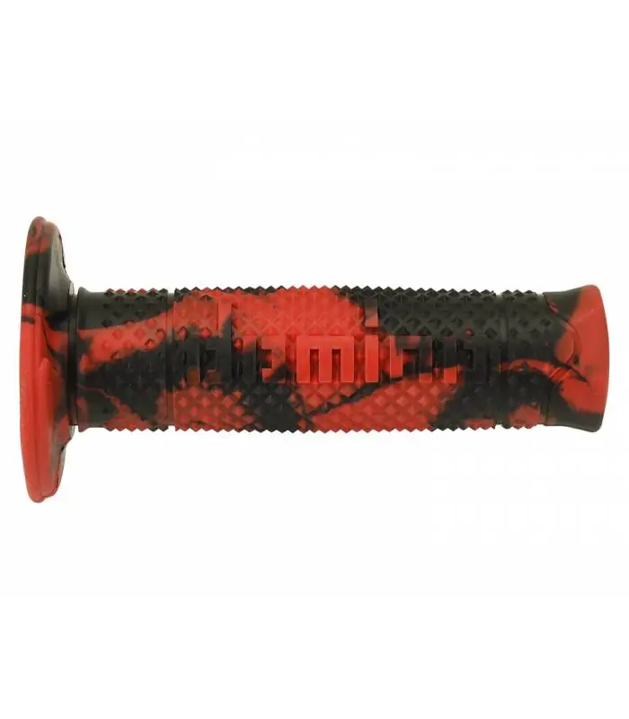 Lage Kosten Gripy A260 SNAKE (offroad) délka 120 mm, DOMINO (červeno-černé)