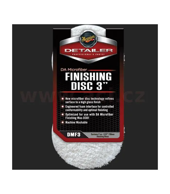 Alleen Vandaag MEGUIARS DA Microfiber Finishing Disc 3" leštící kototuč (2 ks)