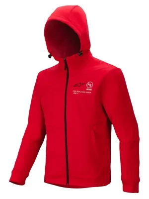 Voordeelprijs Mikina RACER MX FLEECE, ALPINESTARS (červená) 2026 M