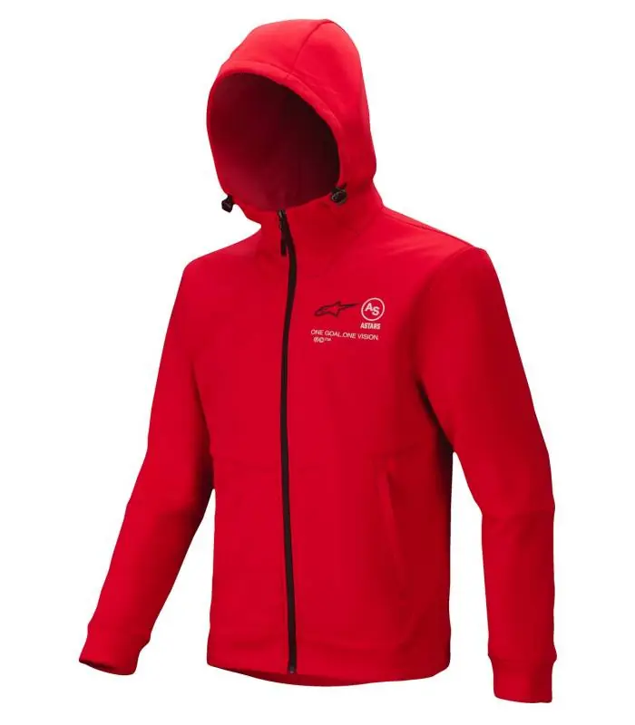 Voordeelprijs Mikina RACER MX FLEECE, ALPINESTARS (červená) 2026 M