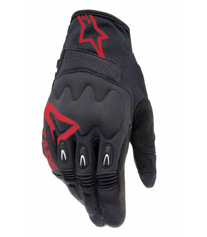Rukavice TECHDURA, ALPINESTARS (černá/červená) 2026 L Bestseller