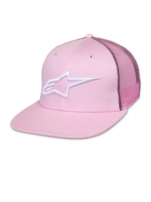 Favoriet Kšiltovka CORP TRUCKER, ALPINESTARS (růžová/růžová)