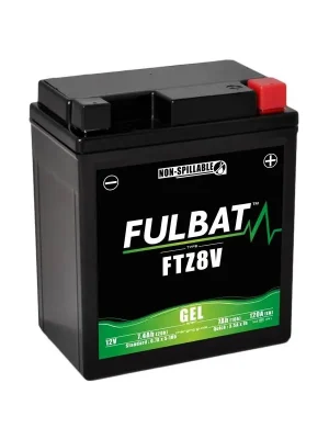 Koopje Baterie 12V, YTZ8V GEL, 7Ah, 120A, bezúdržbová GEL technologie 113x70x130 FULBAT (aktivovaná ve výrobě)