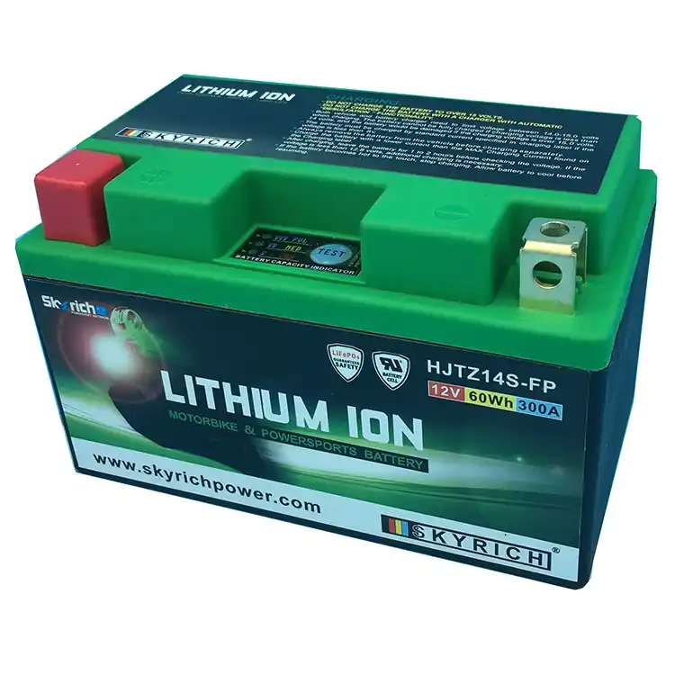 Lithiová moto baterie Skyrich HJTZ14S-FP (12V/60Wh-300A) Meest Verkocht