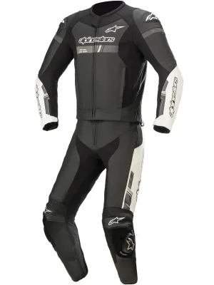 Moto kombinéza Alpinestars GP FORCE Chaser 2PC černá/bílá 50 Uitverkoop