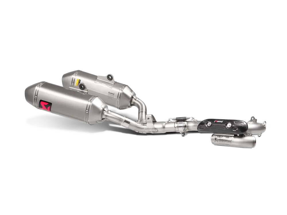 Kompletní výfukový systém Akrapovič řady Evolution S-H2MET9-QTA Honda CRF250R / 250RX (16-17) Must-Have