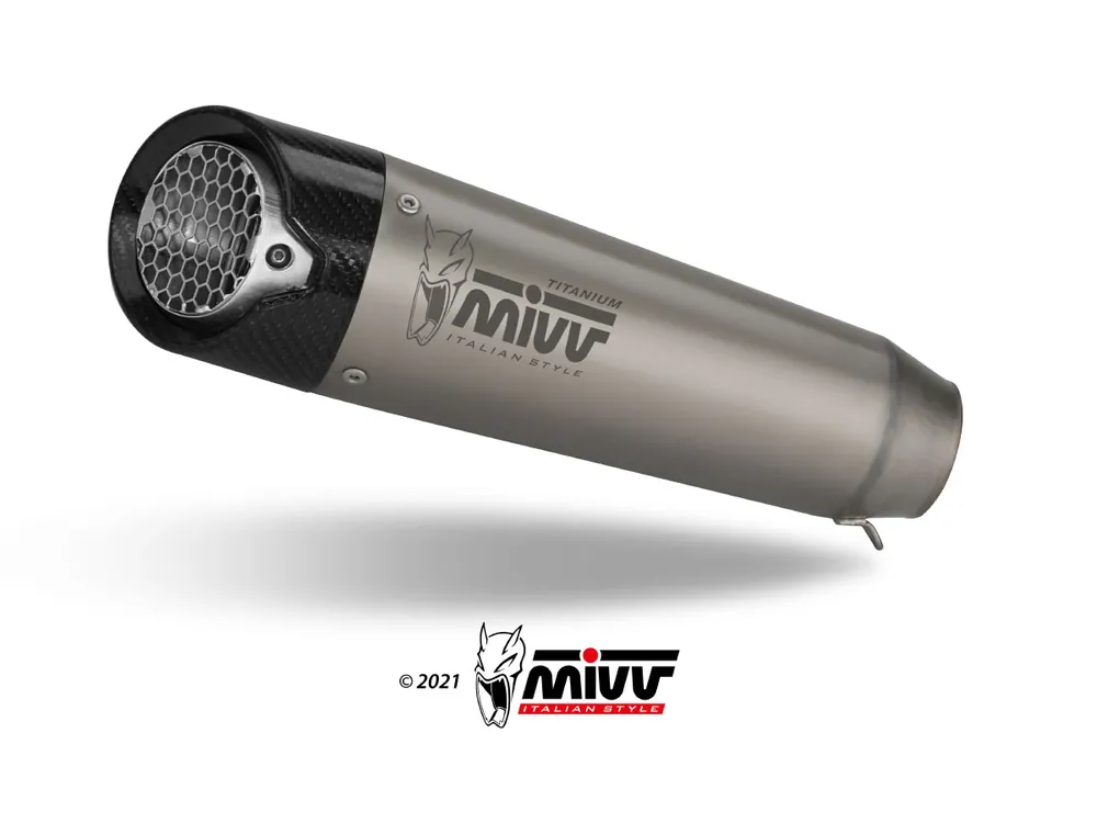 Betaalbaar Homologované 2 koncovky výfuku MIVV X-M5 z titanu KT.028.LC5T KTM 1290 SUPERDUKE R (20-23)