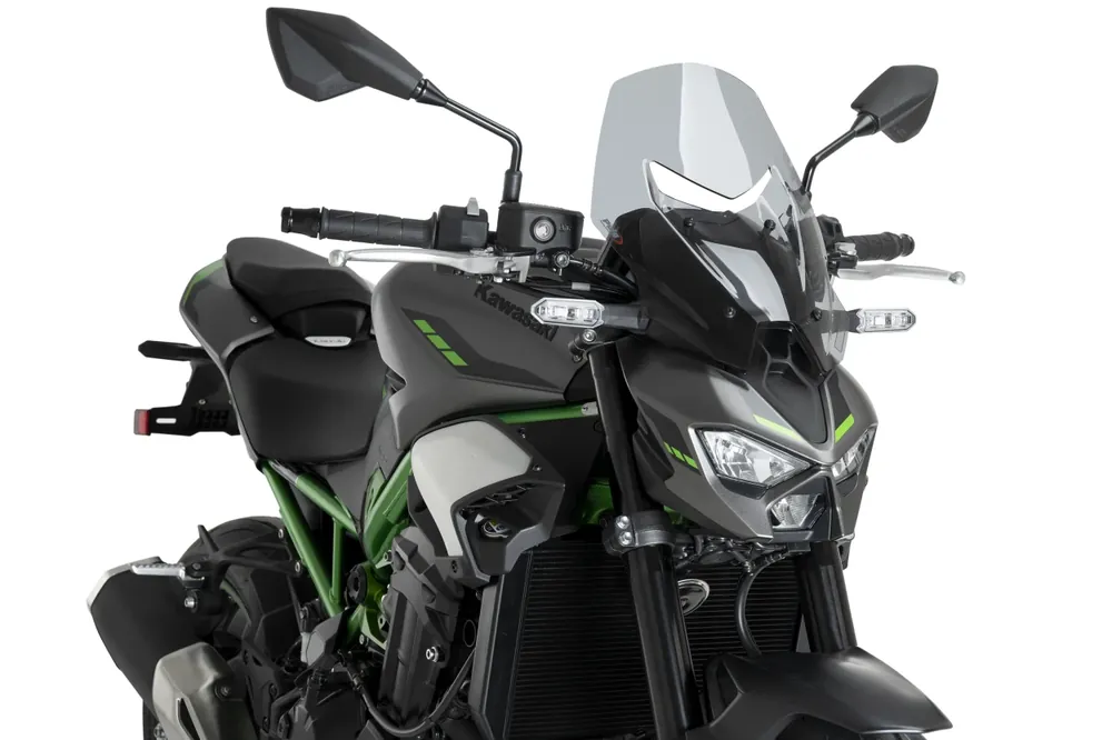 Větrný štít Puig 22440 New Generation Touring KAWASAKI Z900 (25-26), Z900SE (25-26) Čirá (W) Gecertificeerd