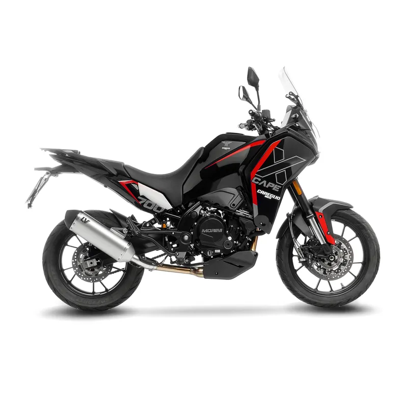 Hete Deal Výfuková koncovka Leo Vince LV-14 Titanium 15633T MOTO MORINI X-CAPE 700 (25-26)