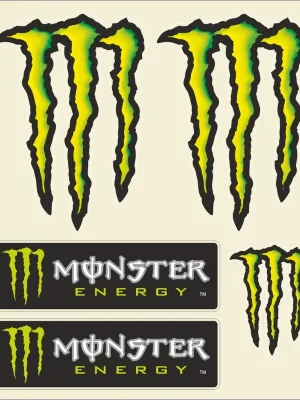 Flitsaanbieding QUATTROERRE NÁLEPKY MONSTER 5 KS