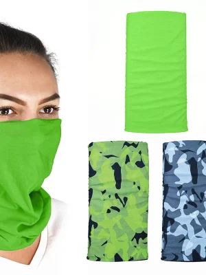 Direct Beschikbaar OXFORD MULTIFUNKČNÍ ŠÁTEK COMFY HAVOC GREEN 3 KS V BALENÍ