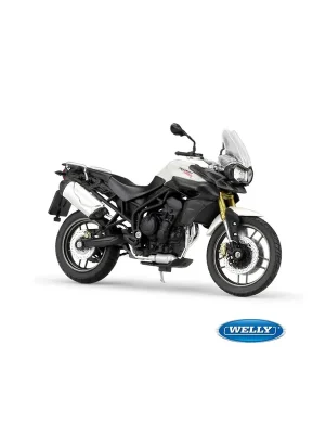 WELLY MODEL 1:18 TRIUMPH TIGER 800 BÍLÁ Korting