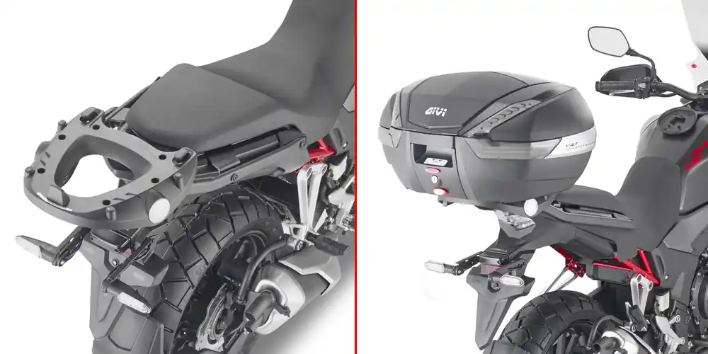 GIVI ZADNÝ NOSIČ KUFRA HONDA CB 500 X (13-23) / NX 500 (24) SR1171 Bestel Nu