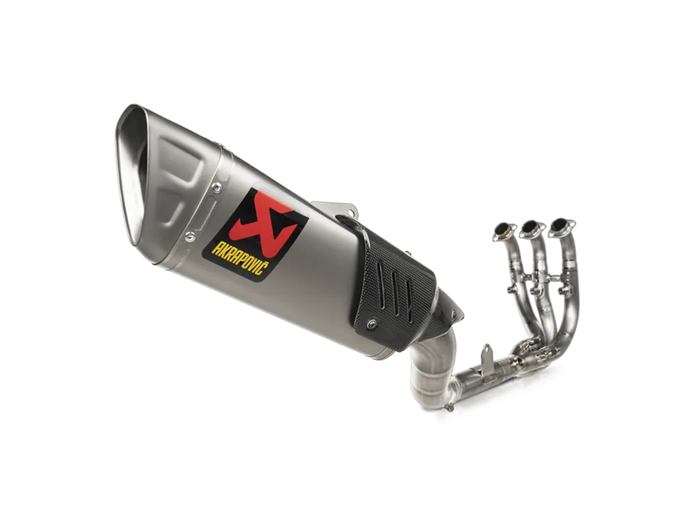 Seizoensaanbieding AKRAPOVIČ EVOLUTION LINE (TITANIUM) KOMPLETNÝ VÝFUKOVÝ SYSTÉM YAMAHA R9 (24-26)