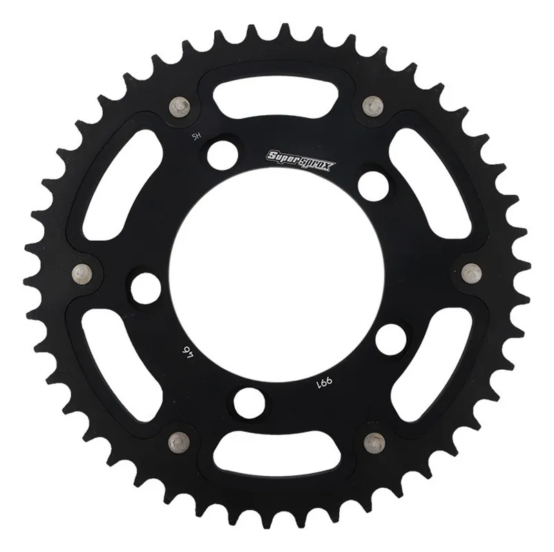 Koop Vandaag Řetězová rozeta SUPERSPROX STEALTH RST-991:46-BLK černý 46 zubů, 525