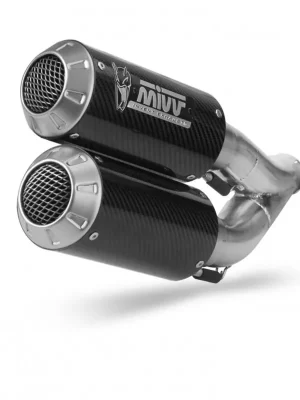 2 koncovky výfuku MIVV MK3 KT.022.LM3C karbon Speciale Aanbieding