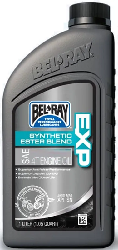 Motorový olej Bel-Ray EXP SYNTHETIC ESTER BLEND 4T 10W-40 1 l Voordeelprijs