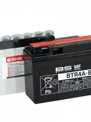 Bestel Nu Bezúdržbová motocyklová baterie BS-BATTERY BTR4A-BS (YTR4A-BS)