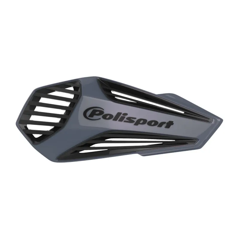 Chrániče páček POLISPORT MX AIR 8308400011 s univerzální montážní sadou na řidítka Nardo Grey / Black Exclusieve Aanbieding