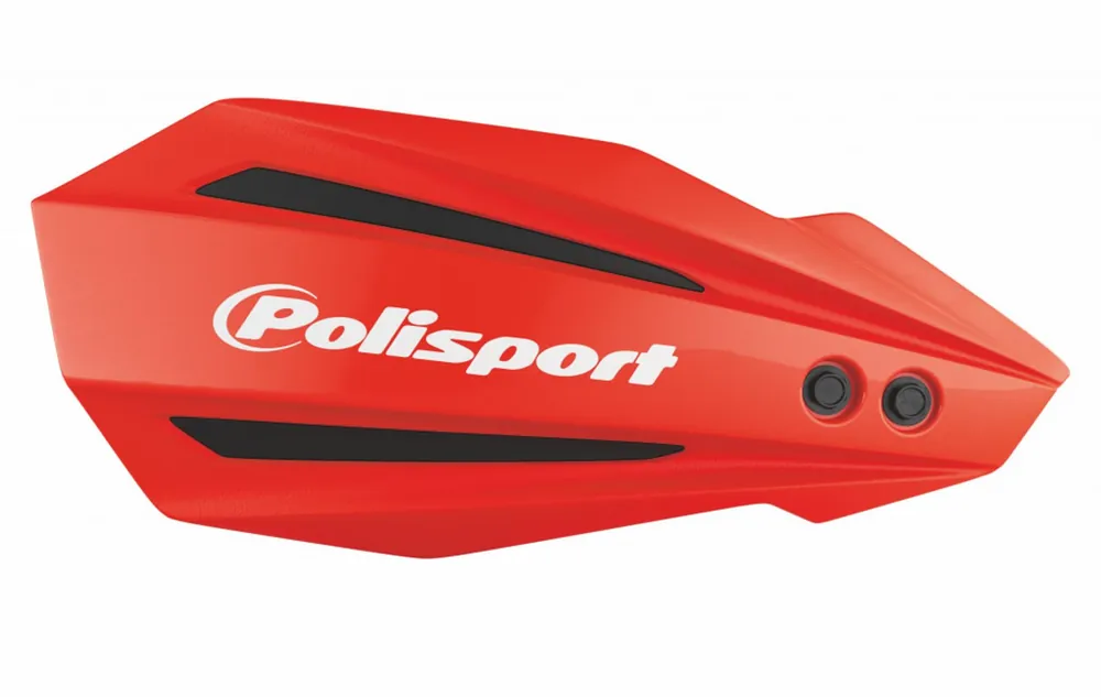 Chrániče páček POLISPORT MX BULLIT 8308500031 s montážní sadou Red CR04 Premium