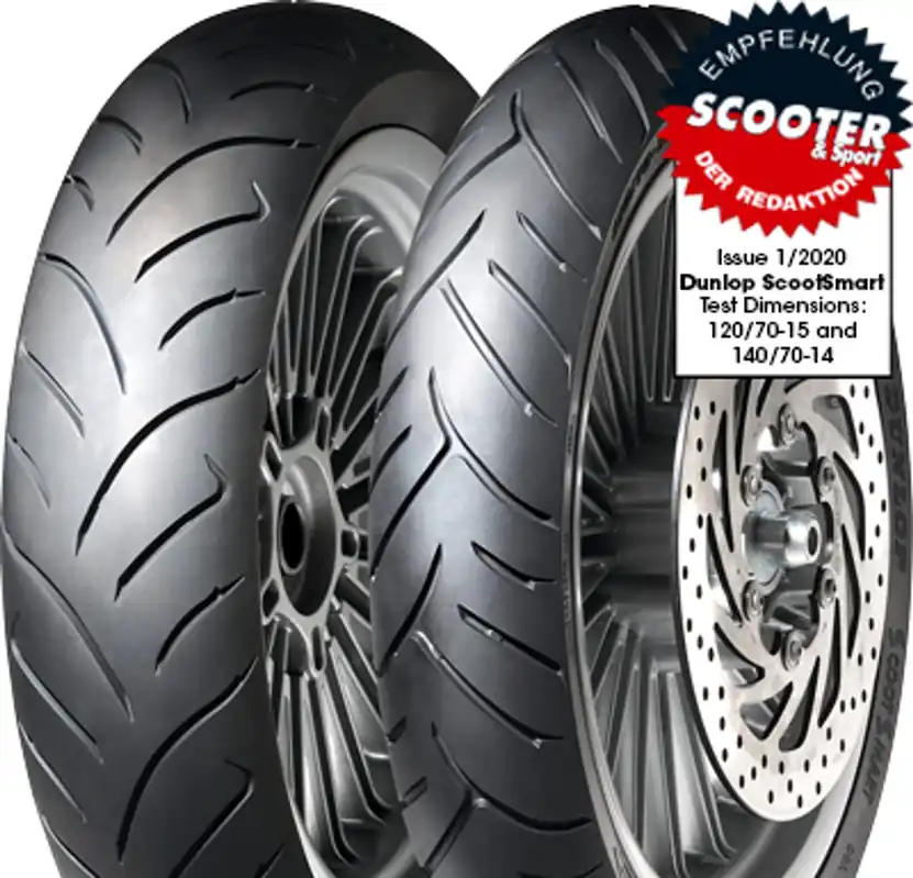 Goedkoop Pneumatika DUNLOP 100/90-10 56J TL SCOOTSMART