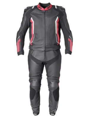 2pcs leather suit GMS GR-1 ZG70000 černo-červeno-bílá 58H Meest Verkocht