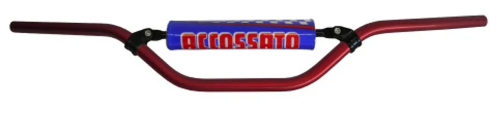 Finale Uitverkoop Řídítka ACCOSSATO aluminium, 22 mm červená