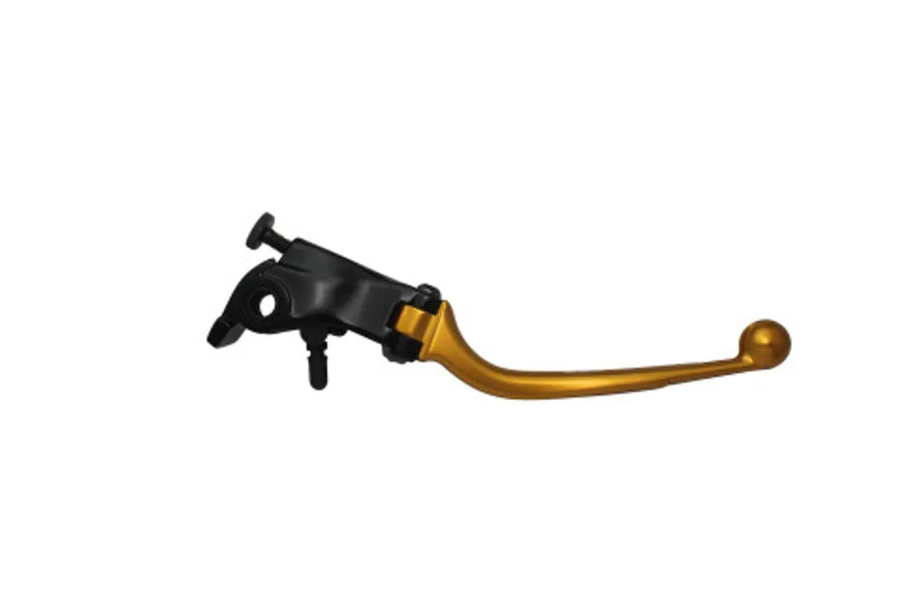 Adjustable folding lever ACCOSSATO aluminium, master cylinder zlatá Laatste Versie