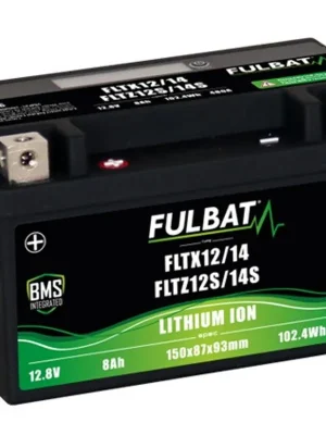 Lithiová motocyklová baterie FULBAT FLTX12/14-FLTZ12S/14S Populair