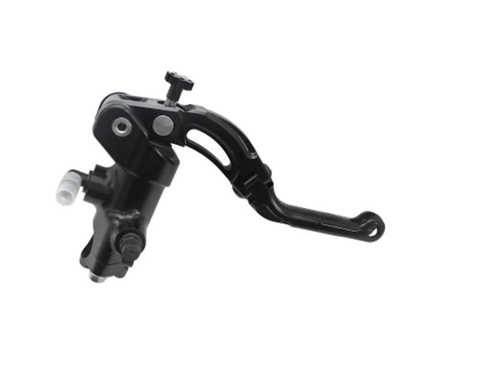 Direct Beschikbaar Radial brake master cylinder ACCOSSATO 19x20 with black anodyzed body and silver revolution lever (nut+lever)