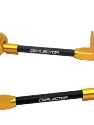 Lever guard ACCOSSATO with black hose and joint right + left, aluminium Express Levering