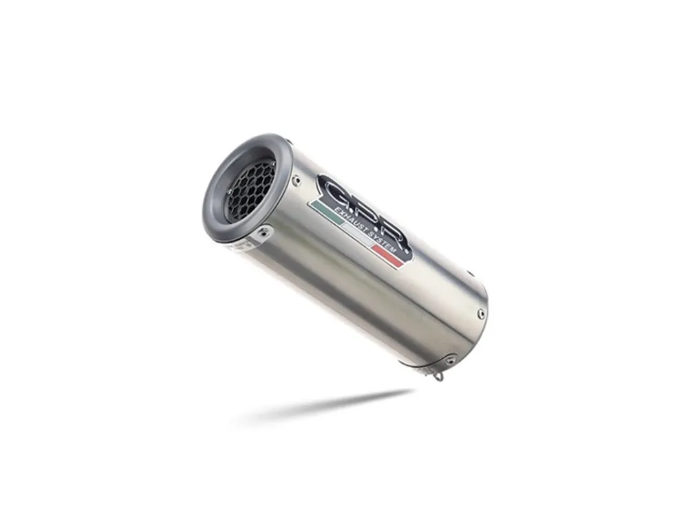 Výfuk kompletní GPR M3 CO.K.141.M3.INOX Broušená nerezová ocel zahrnuje odnímatelný db killer a katalyzátor Direct Beschikbaar