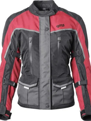 Bunda GMS Twister Neo WP Lady ZG55017 černo-červená D4XL Snelle Levering