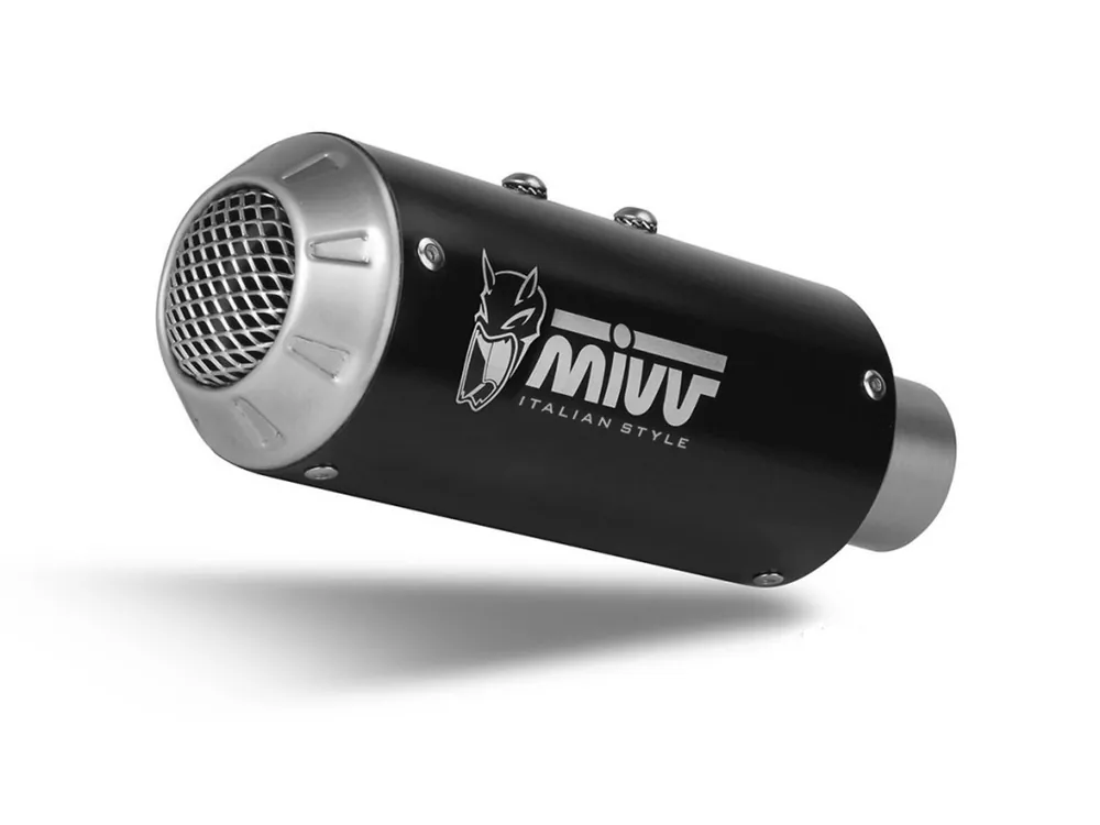 Koncovka výfuku MIVV MK3 KT.031.SM3B černá Voordeelprijs