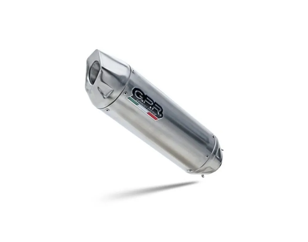 Lage Kosten Výfuk kompletní GPR FURORE-X INOX CO.Y.123.2.FXSC Matná černá zahrnuje odnímatelný dB killer