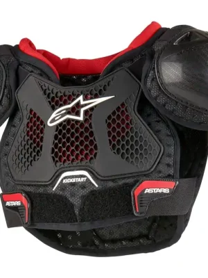 Laatste Kans ALPINESTARS chránič dětský Bionic Kickstart 2024 RED/BLACK 4-6 let