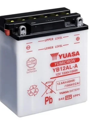 Koop Online Yumicron akumulátor bez kyseliny YUASA YB12AL-A