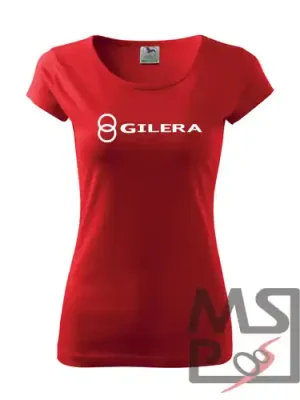 Seizoensaanbieding Dámské triko s motivem Gilera