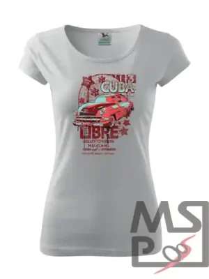 Express Levering Dámské triko s motivem 083 Cuba