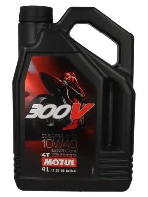 MOTUL Motorový olej 300V 4T FACTORY LINE 10W40 4L Hete Deal