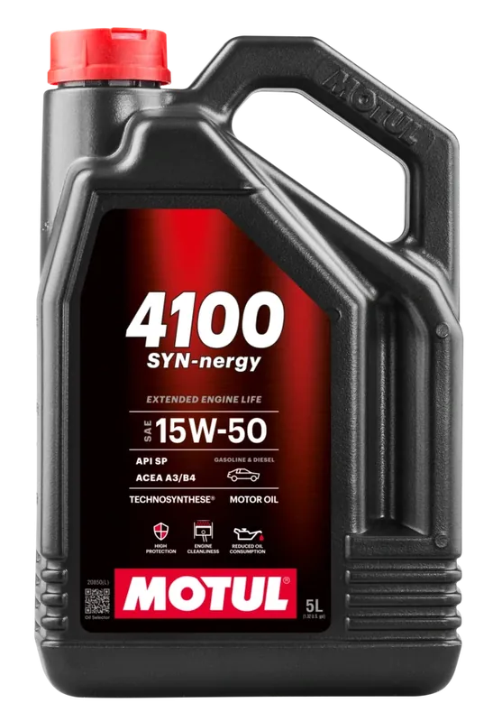Populair MOTUL Motorový olej 4100 SYN-nergy 15W50 5L
