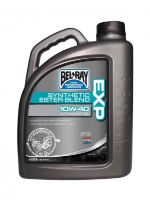 Exclusieve Aanbieding BEL-RAY Motorový olej EXP SYNTHETIC ESTER BLEND 4T 10W40 4L