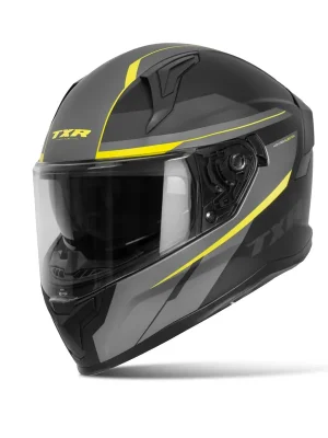 Bestel Nu TXR Integrální helma na motorku Raptor černo-šedo-fluo žlutá S