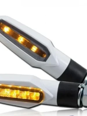 LED blinkry SLIGHT SMOKE / Bílé - Poslední kus Exclusieve Aanbieding