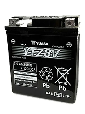 Yuasa baterie YTZ8V 12V/7,4A Rechtstreeks Van De Fabrikant
