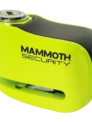 Mammoth Security Gremlin zámek na kotouč s alarmem Fluo žlutá Laatste Versie